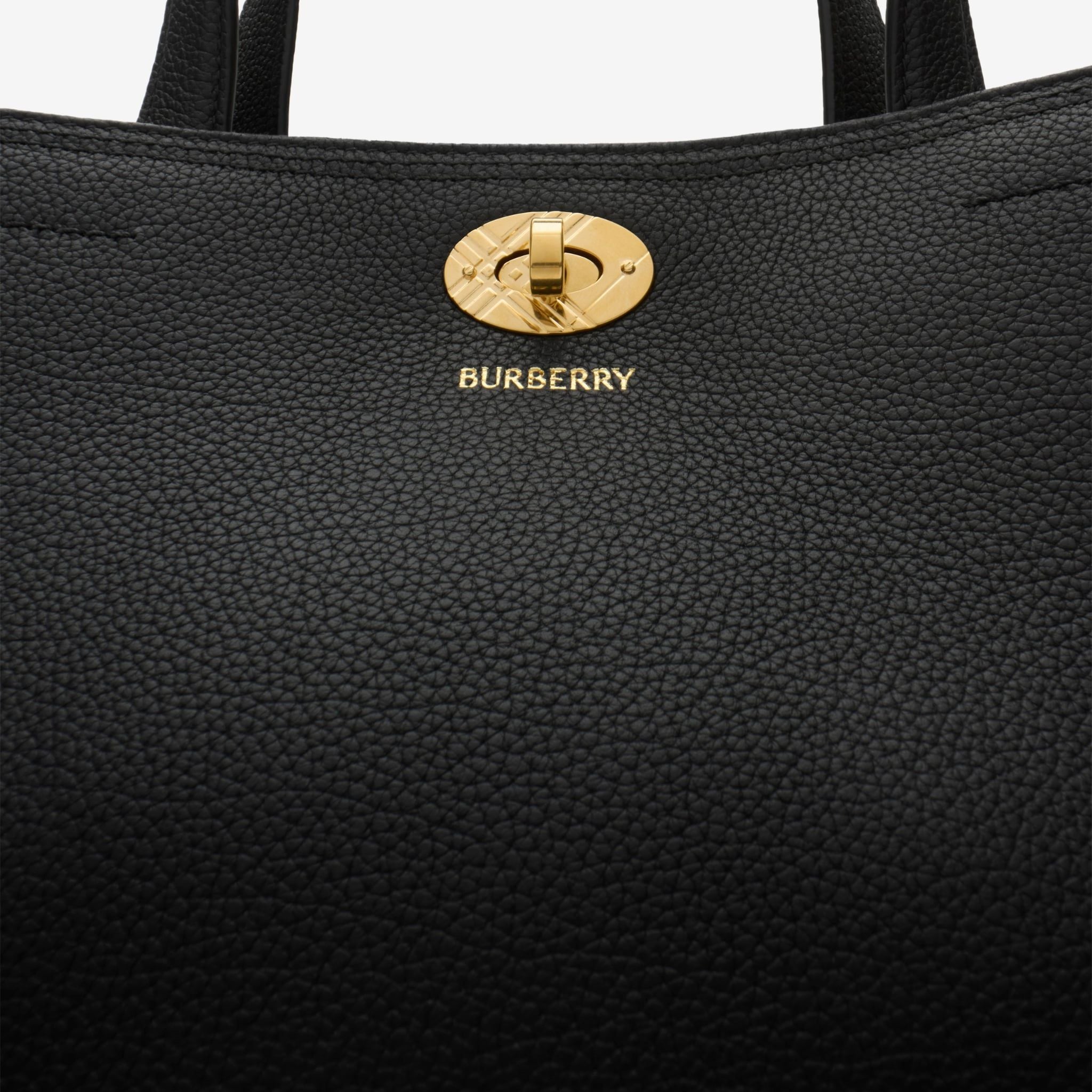  Túi Nữ Burberry Small Check Cotswolds Tote 'Black' 