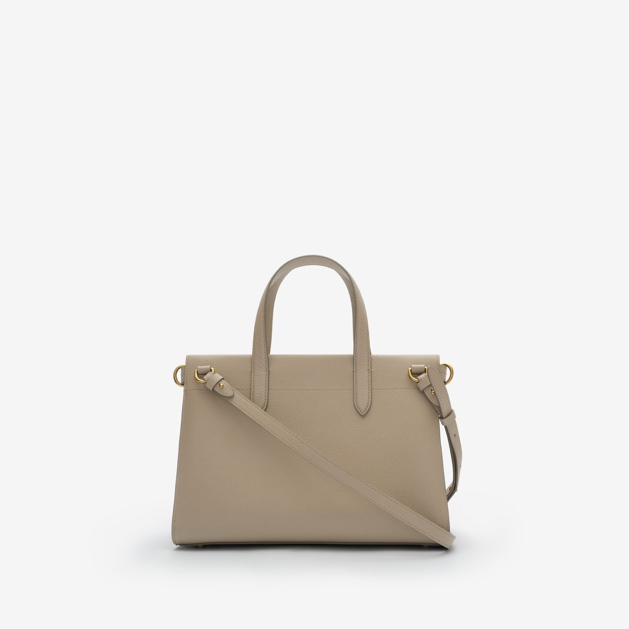  Túi Nữ Burberry Small Check Cotswolds Tote 'Mushroom Beige' 