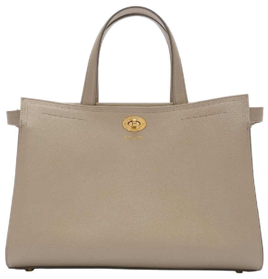  Túi Nữ Burberry Small Check Cotswolds Tote 'Mushroom Beige' 