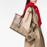  Túi Nữ Burberry Small Check Tote 'Beige' 
