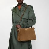  Túi Nữ Burberry Small Cotswolds Tote 'Hazel Brown' 