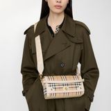  Túi Nữ Burberry Top Handle Note Bag 'Beige' 