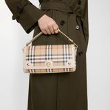  Túi Nữ Burberry Top Handle Note Bag 'Beige' 
