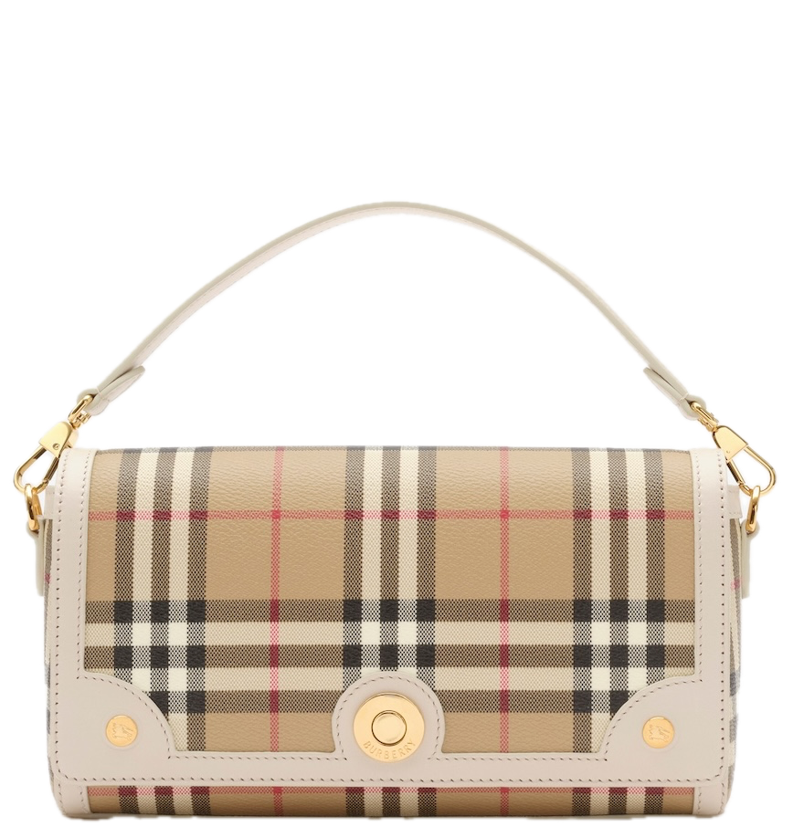  Túi Nữ Burberry Top Handle Note Bag 'Beige' 
