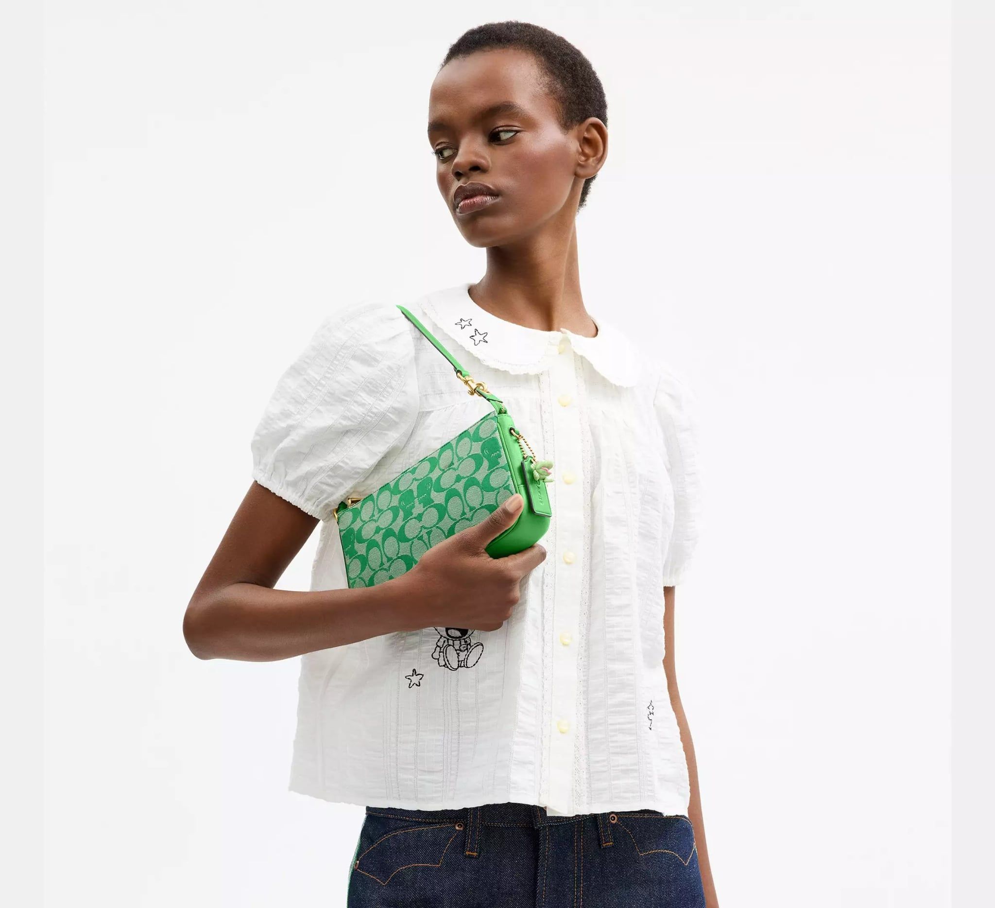  Túi Nữ Coach Brain Dead Plaza Bag 'Green' 