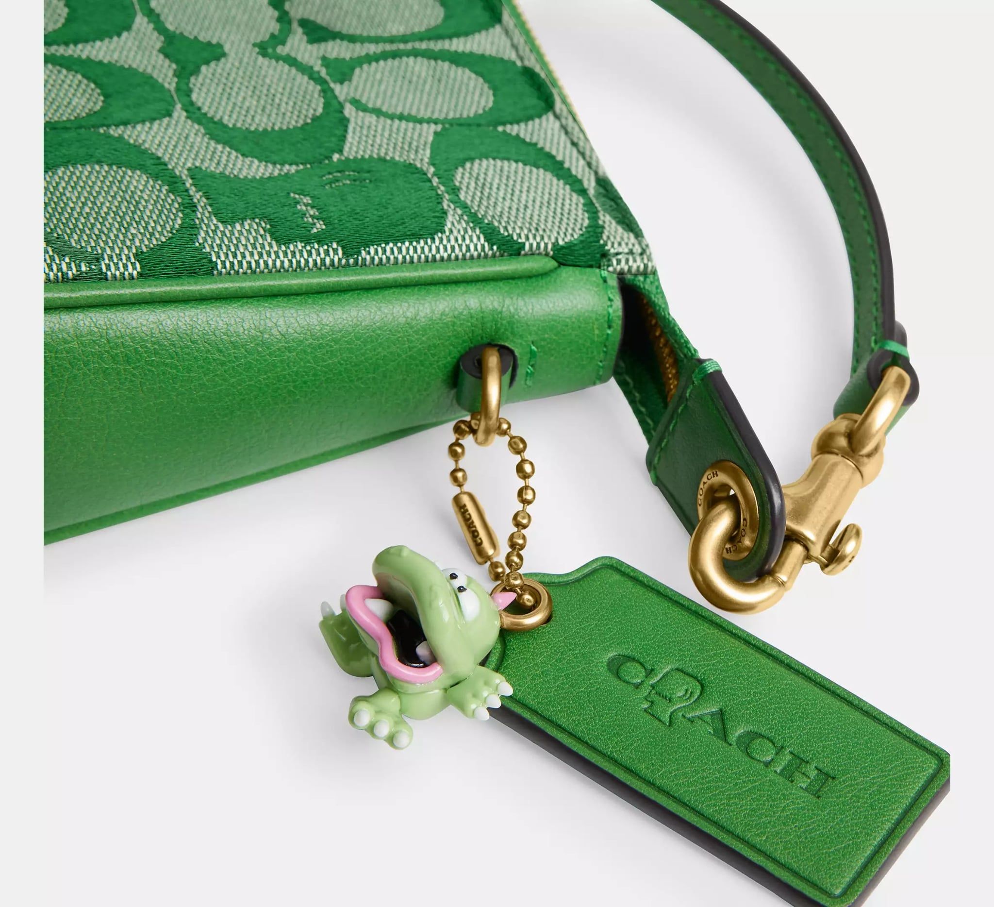  Túi Nữ Coach Brain Dead Plaza Bag 'Green' 