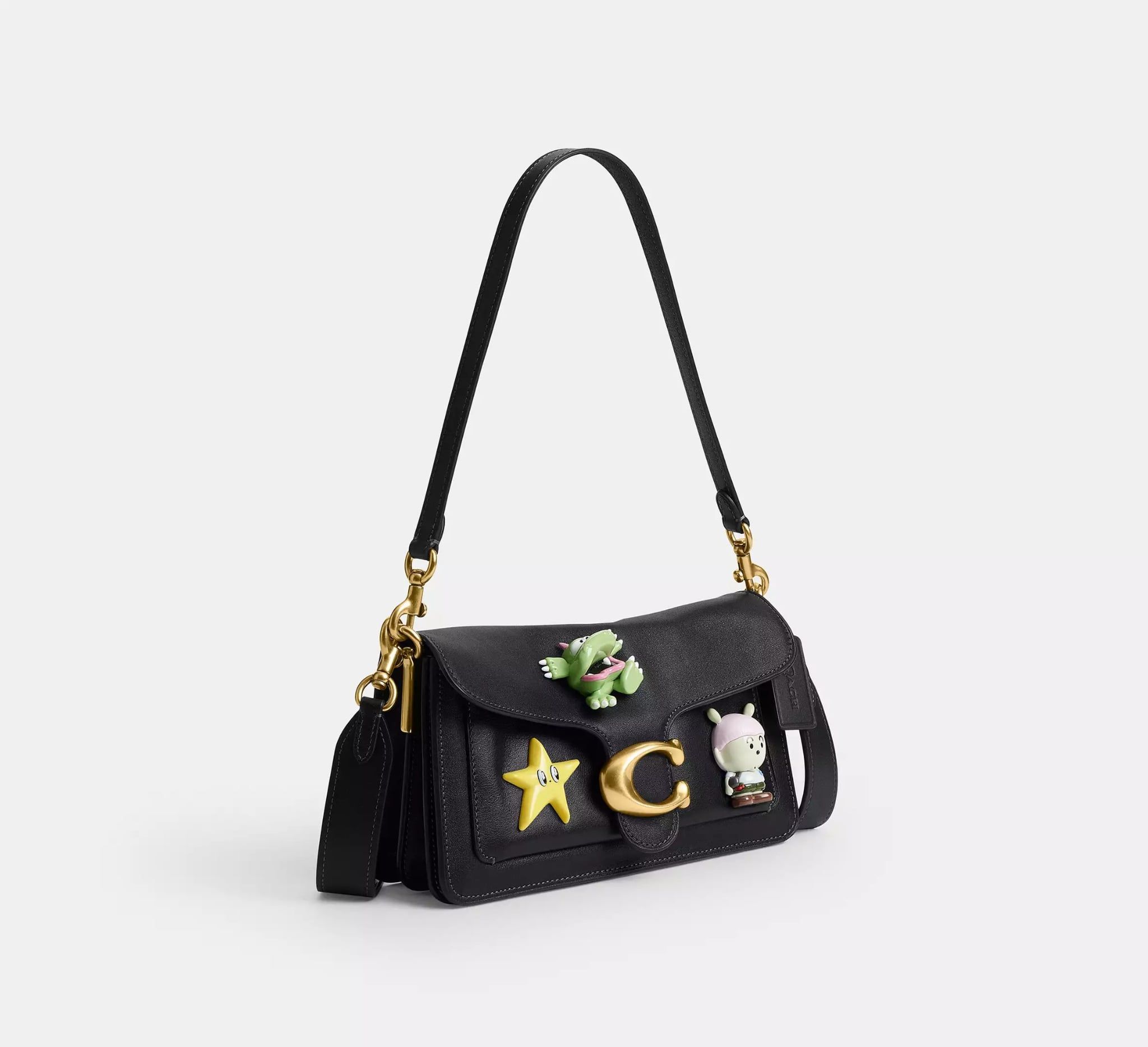  Túi Nữ Coach Brain Dead Soft Tabby Shoulder Bag 26 'Black' 