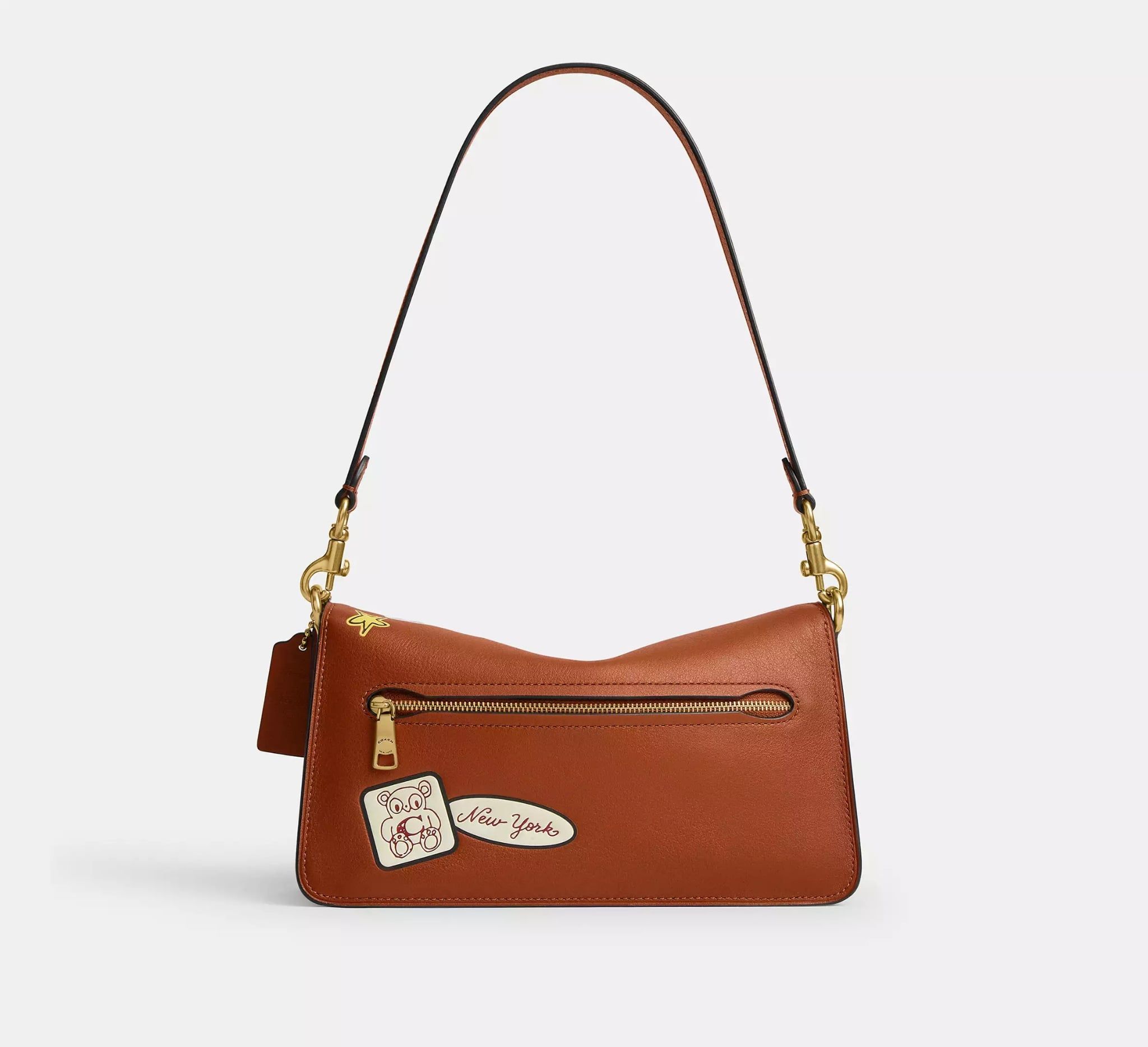 Túi Nữ Coach Brain Dead Soft Tabby Shoulder Bag 26 'Brown' 