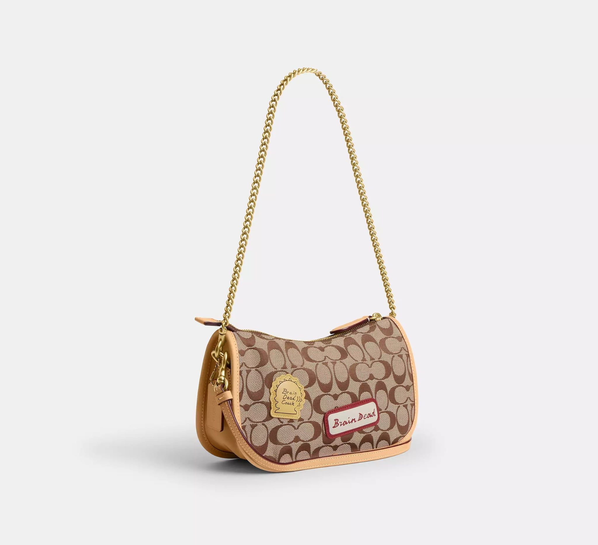  Túi Nữ Coach Brain Dead Waverly Bag 'Brass' 