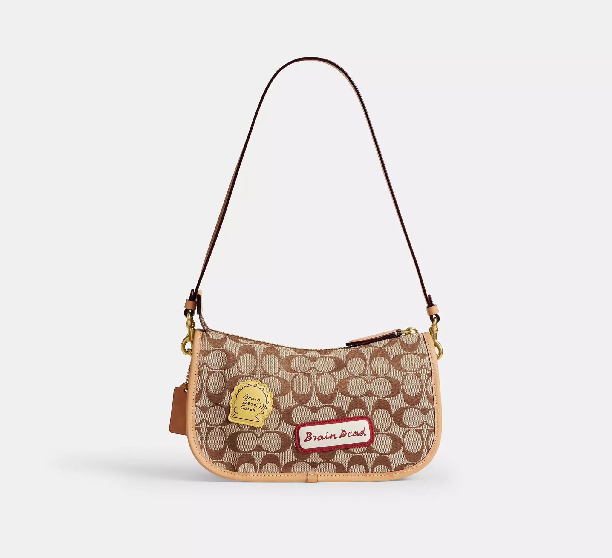  Túi Nữ Coach Brain Dead Waverly Bag 'Brass' 
