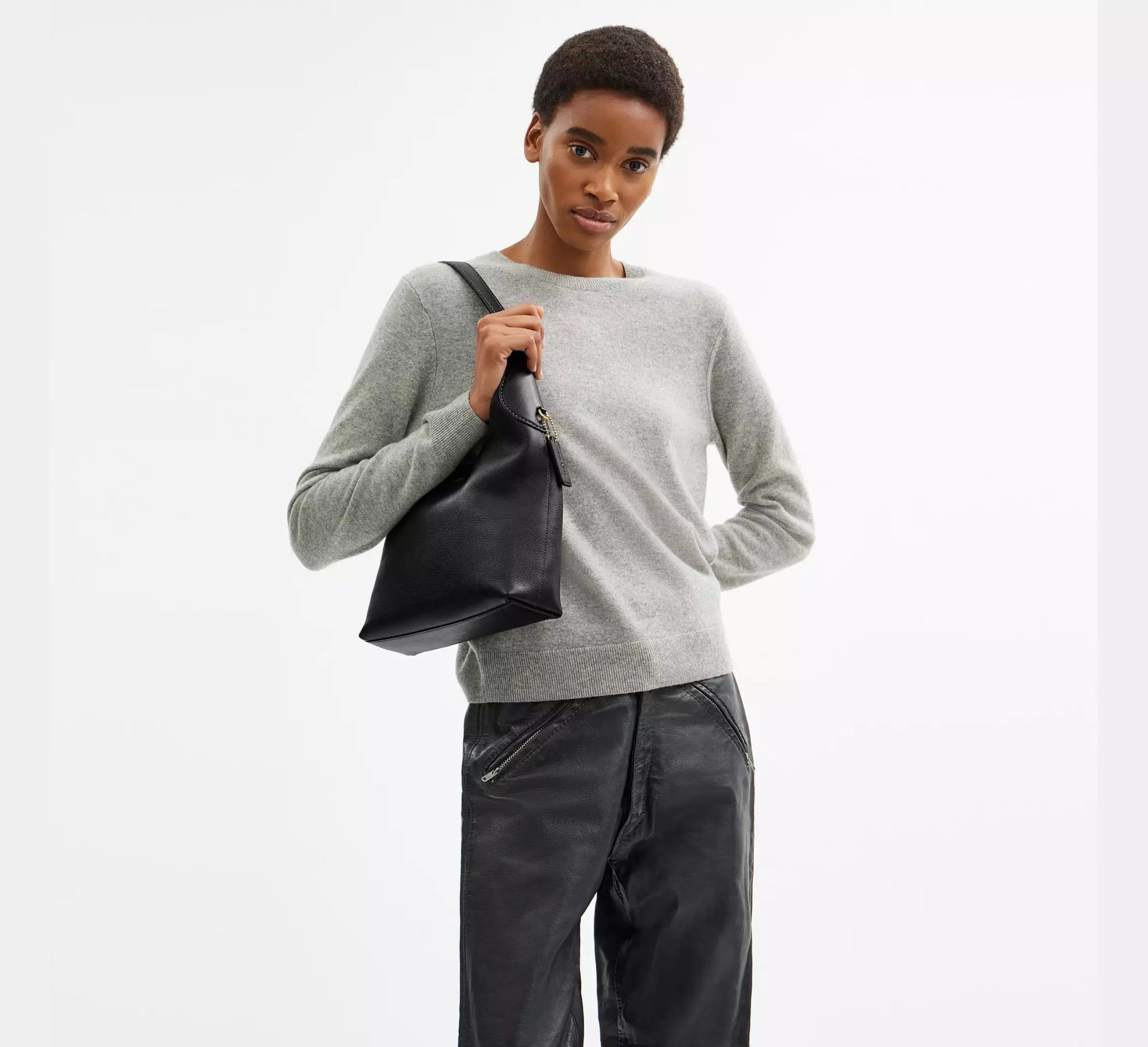  Túi Nữ Coach Brooklyn Shoulder Bag 28 'Black' 