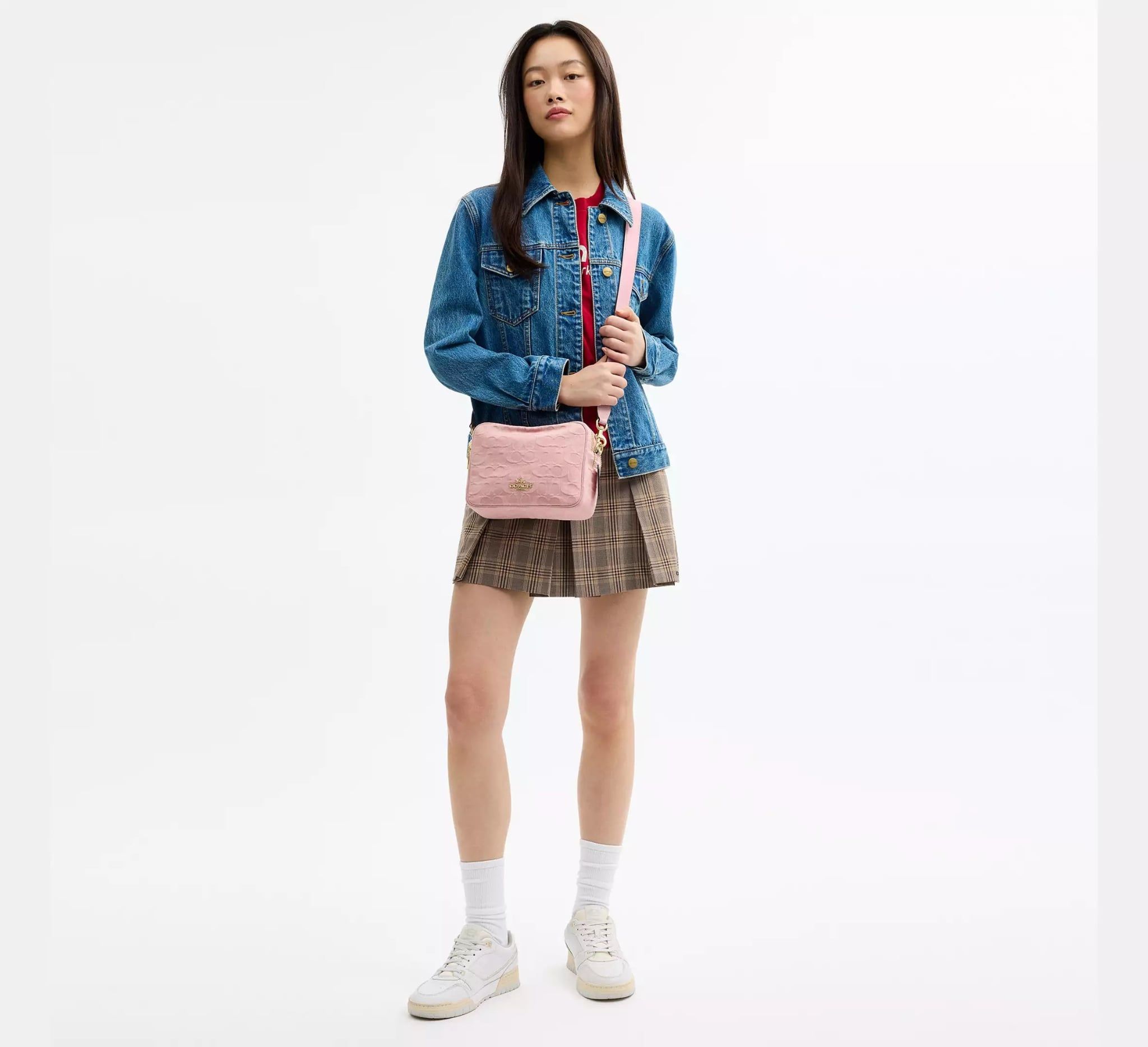  Túi Nữ Coach Carey Crossbody Bag 'Pink' 