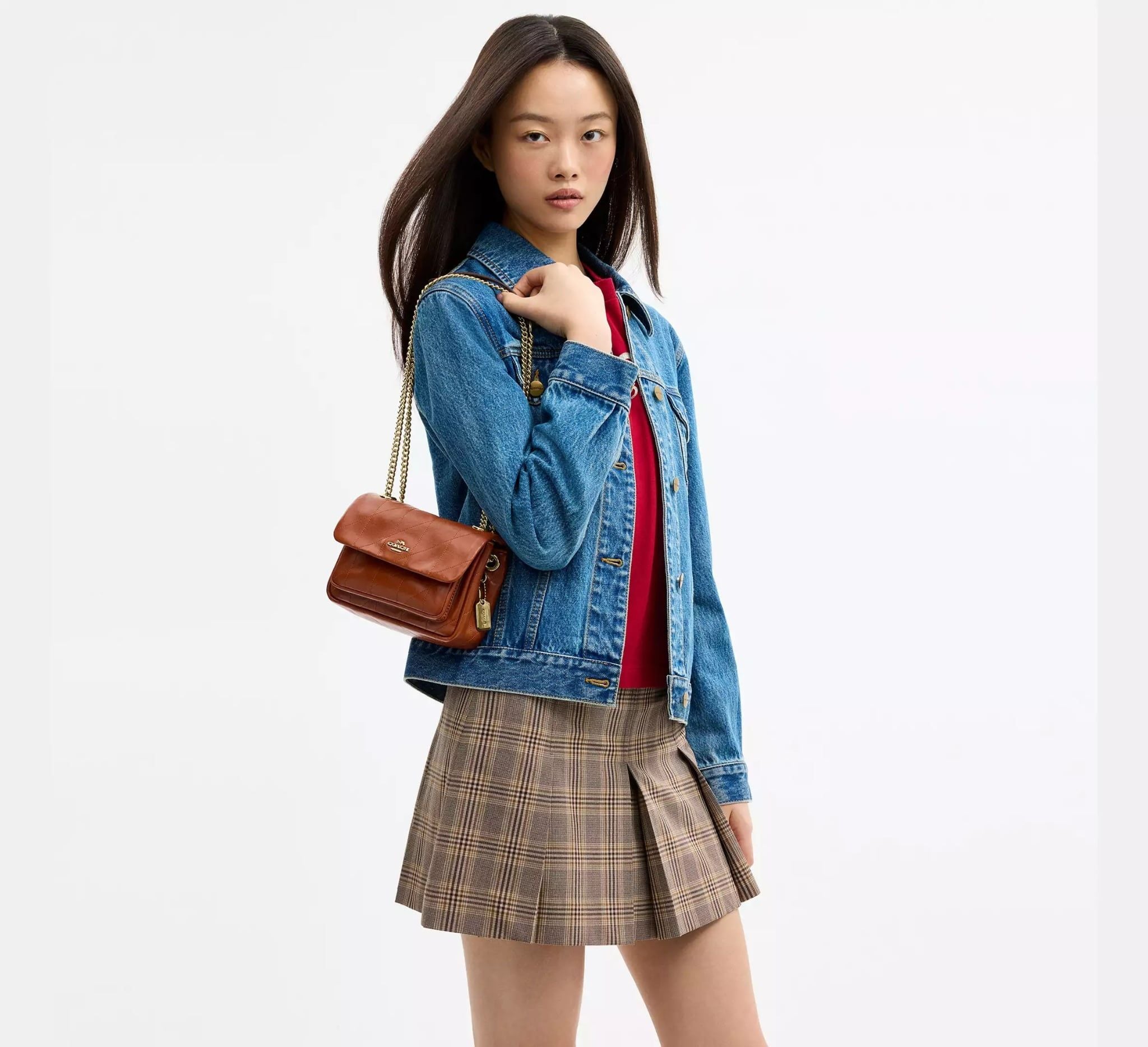  Túi Nữ Coach Elodie Crossbody Bag 18 'Cinnamon' 