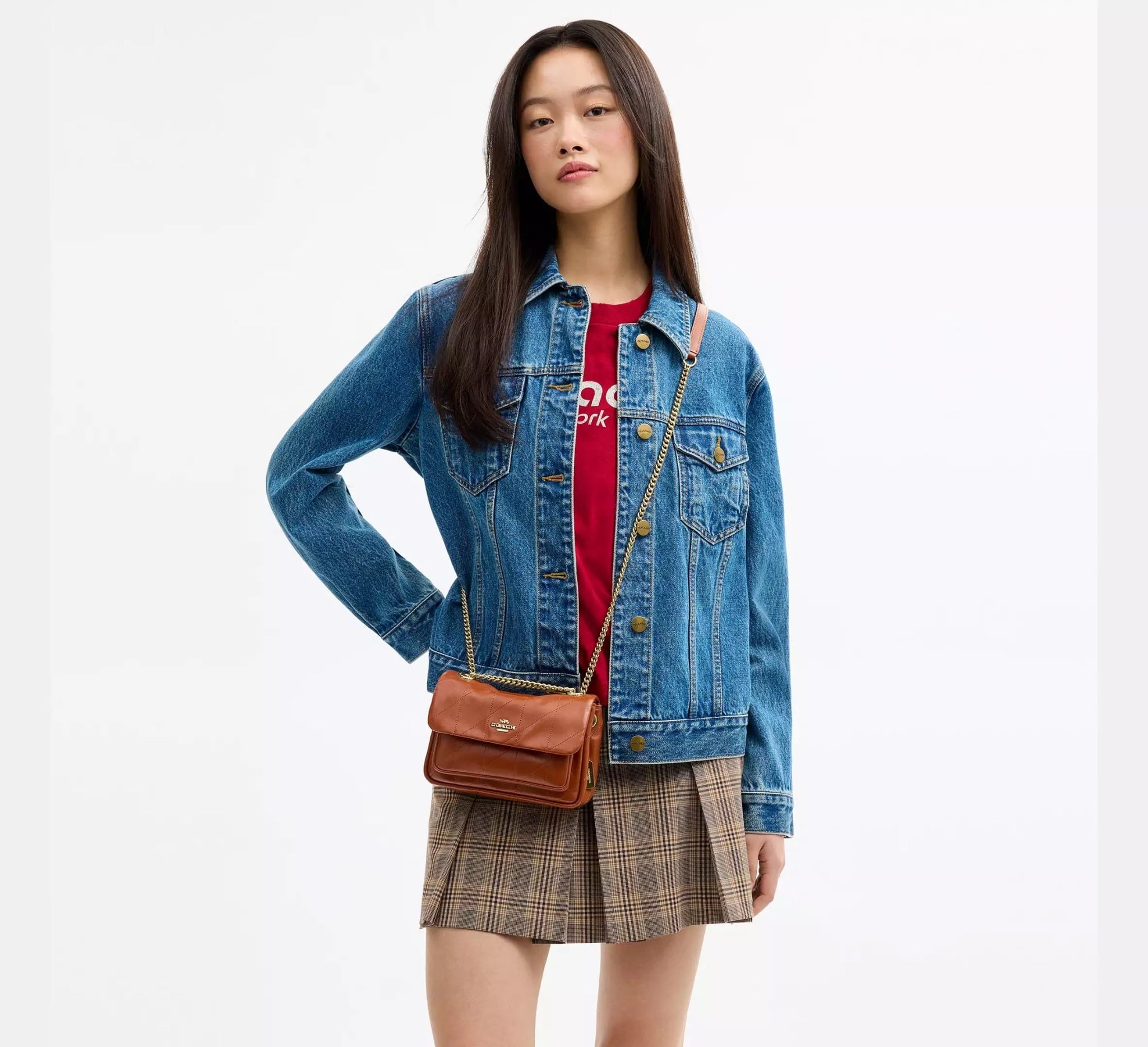  Túi Nữ Coach Elodie Crossbody Bag 18 'Cinnamon' 