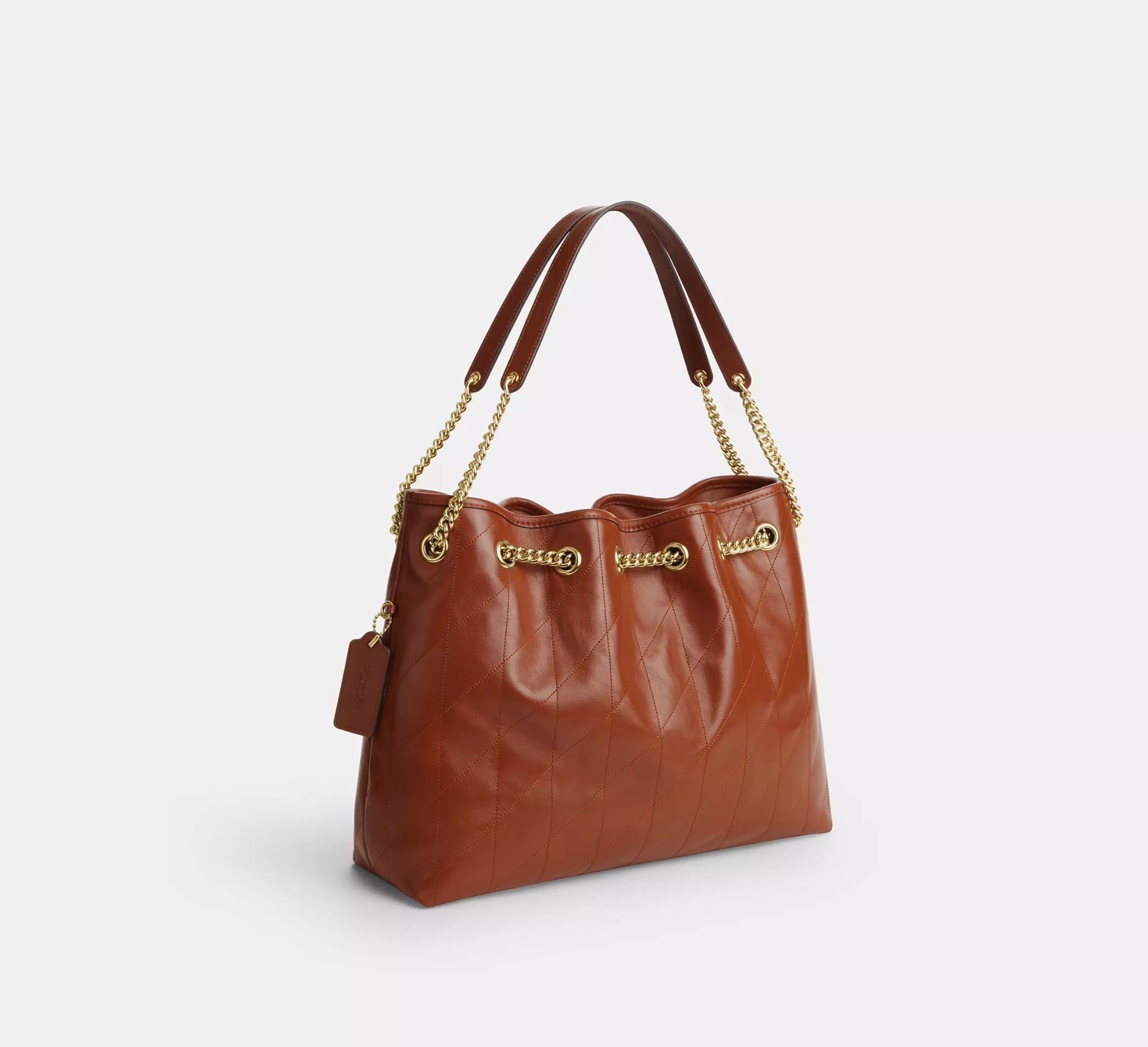  Túi Nữ Coach Evelyn Shoulder Bag 'Cinnamon' 
