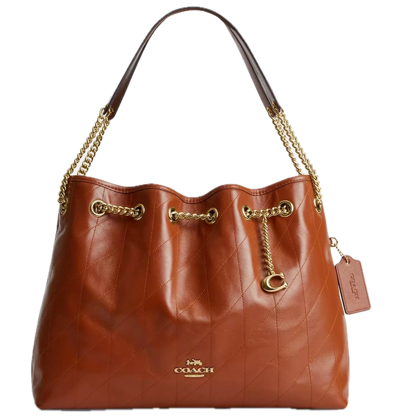  Túi Nữ Coach Evelyn Shoulder Bag 'Cinnamon' 