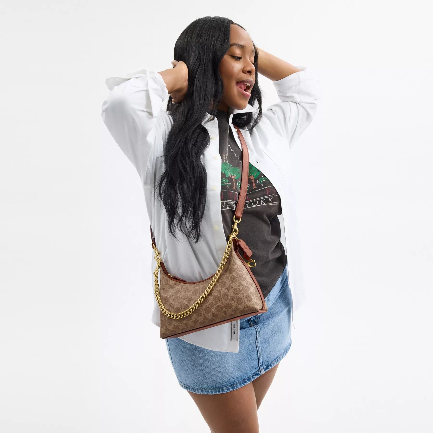 Túi Nữ Coach Juliet Shoulder Bag 25 'Tan' 