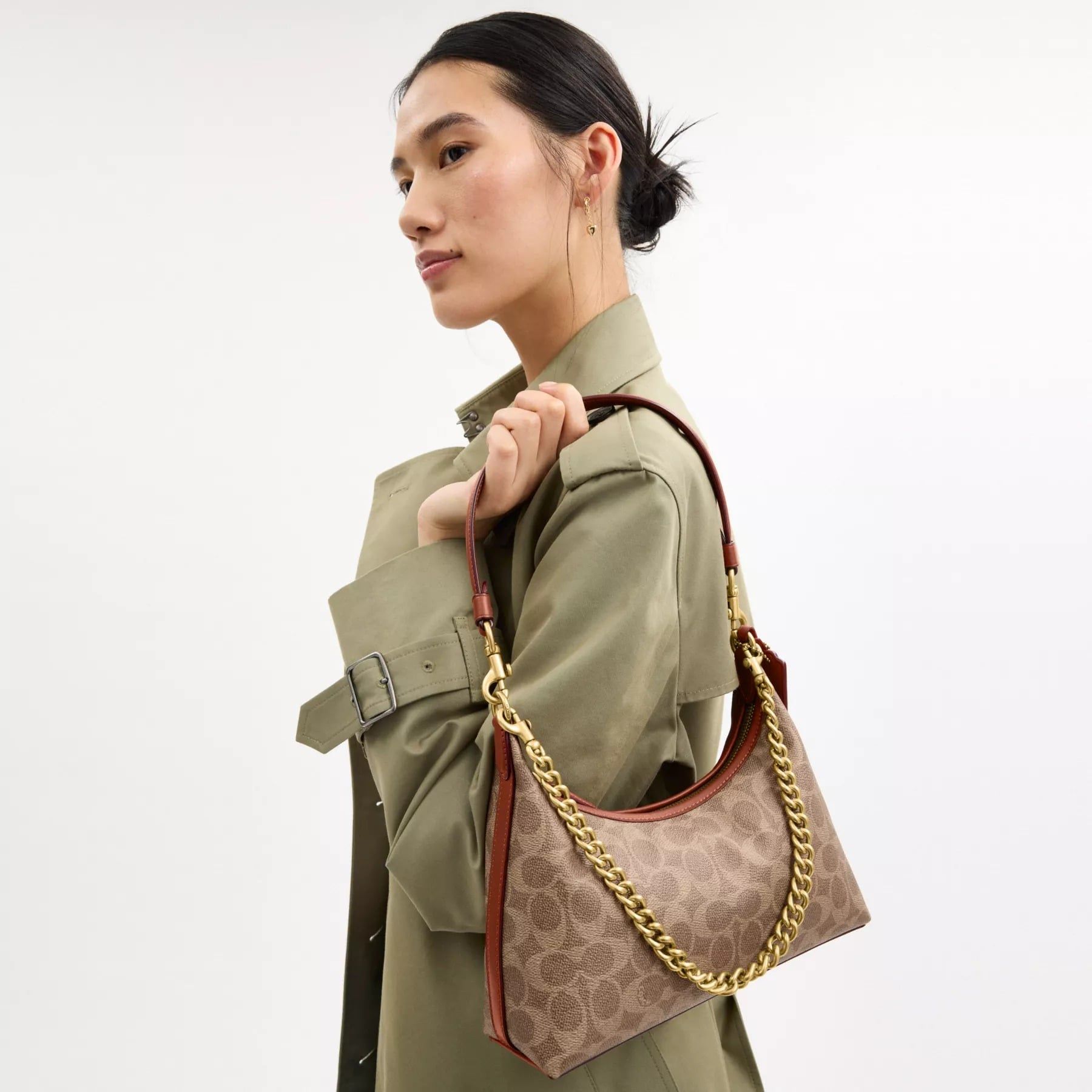  Túi Nữ Coach Juliet Shoulder Bag 25 'Tan' 