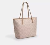  Túi Nữ Coach Large City Tote Bag 'Taupe' 