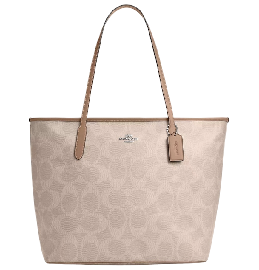  Túi Nữ Coach Large City Tote Bag 'Taupe' 