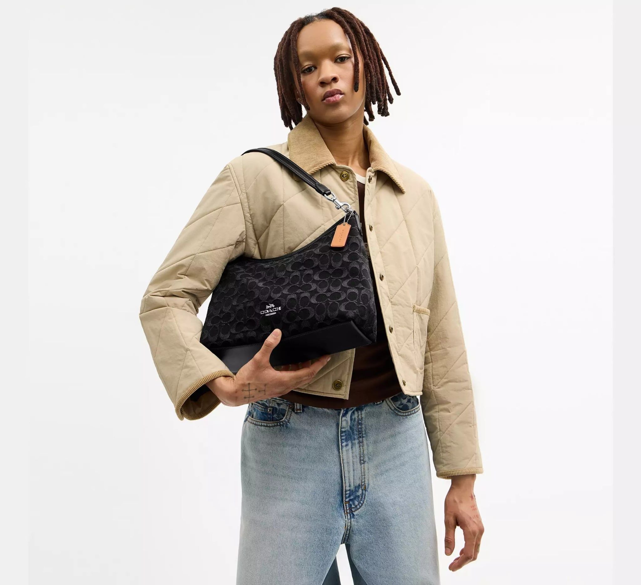  Túi Nữ Coach Laurel Shoulder Bag 'Black' 
