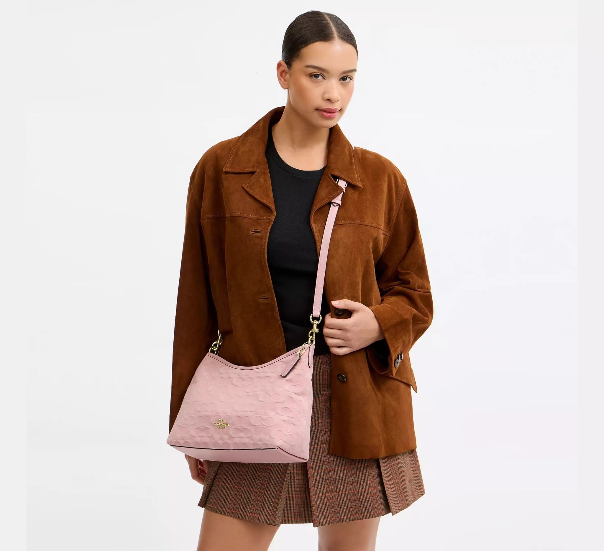  Túi Nữ Coach Laurel Shoulder Bag 'Pink' 