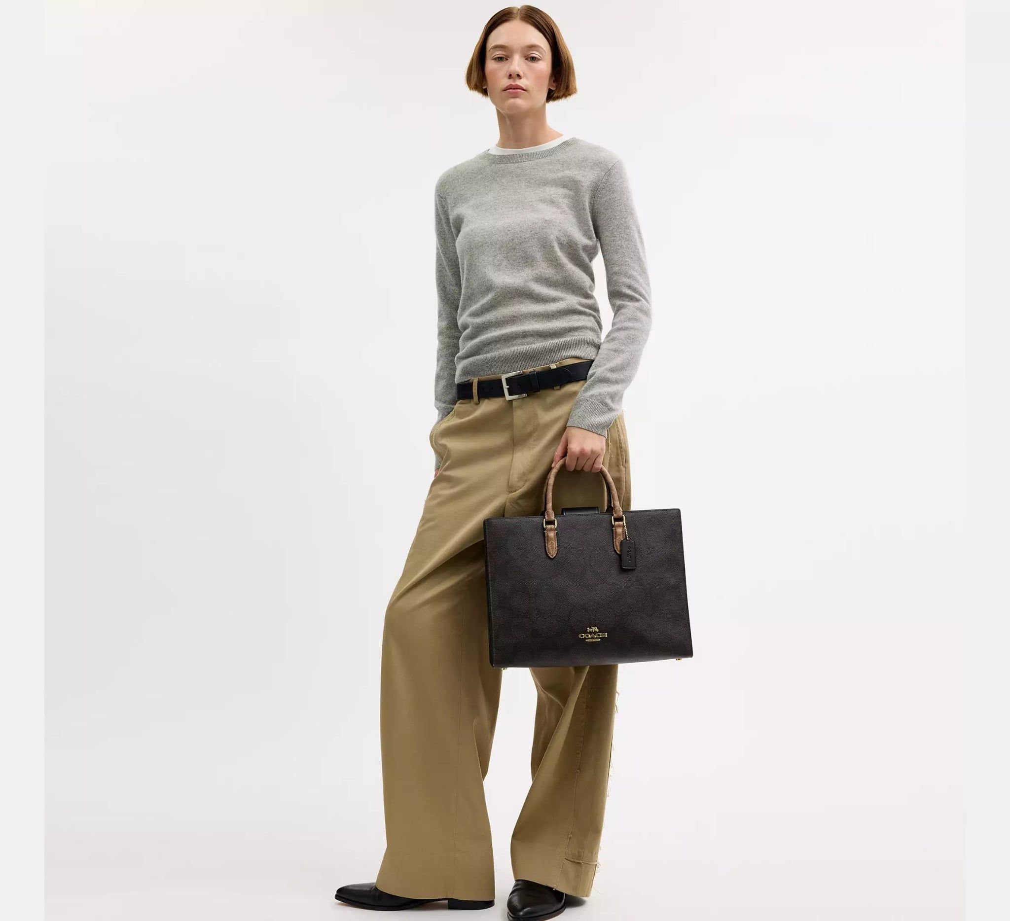  Túi Nữ Coach Maggie Tote Bag 'Walnut' 
