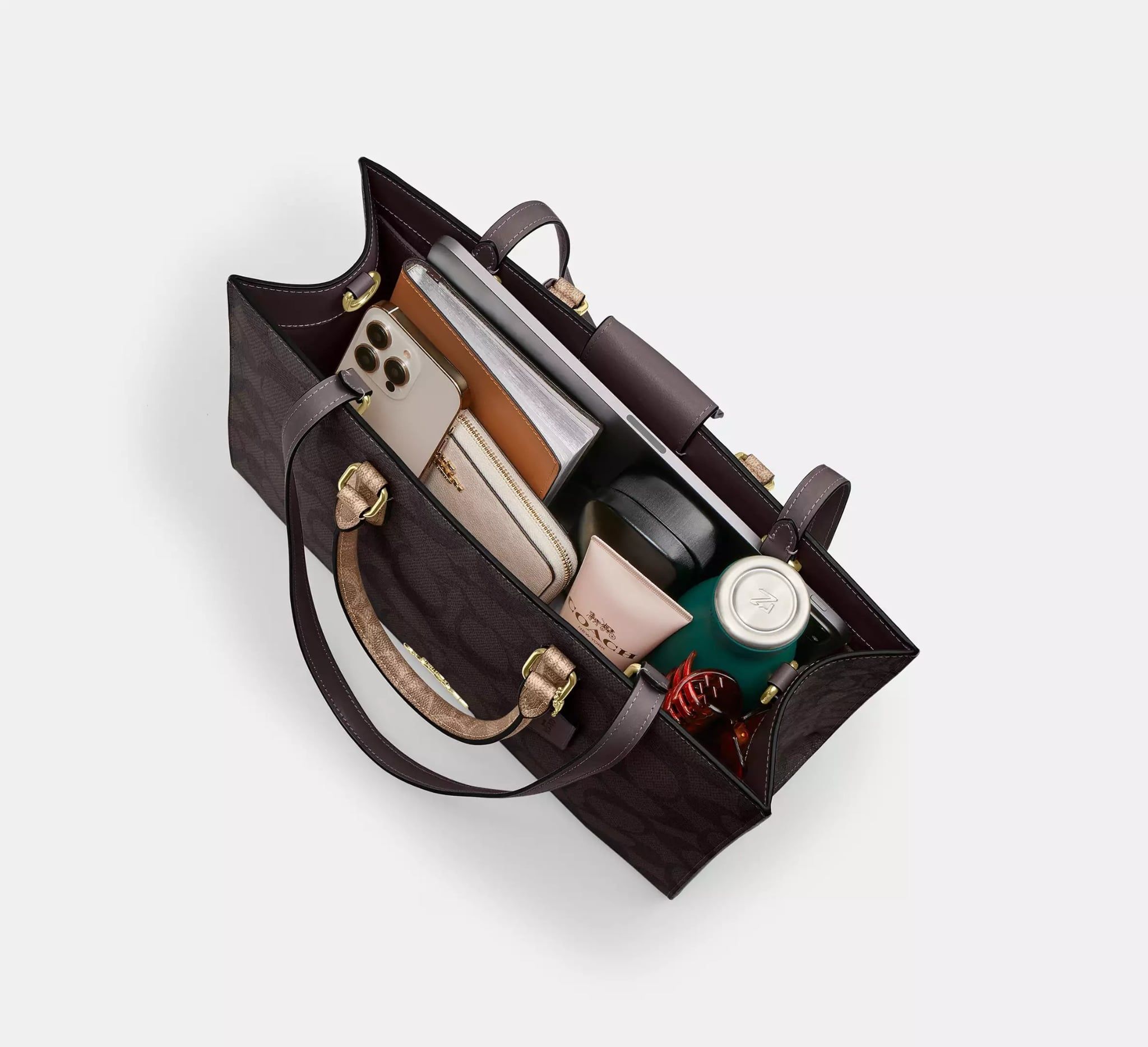  Túi Nữ Coach Maggie Tote Bag 'Walnut' 