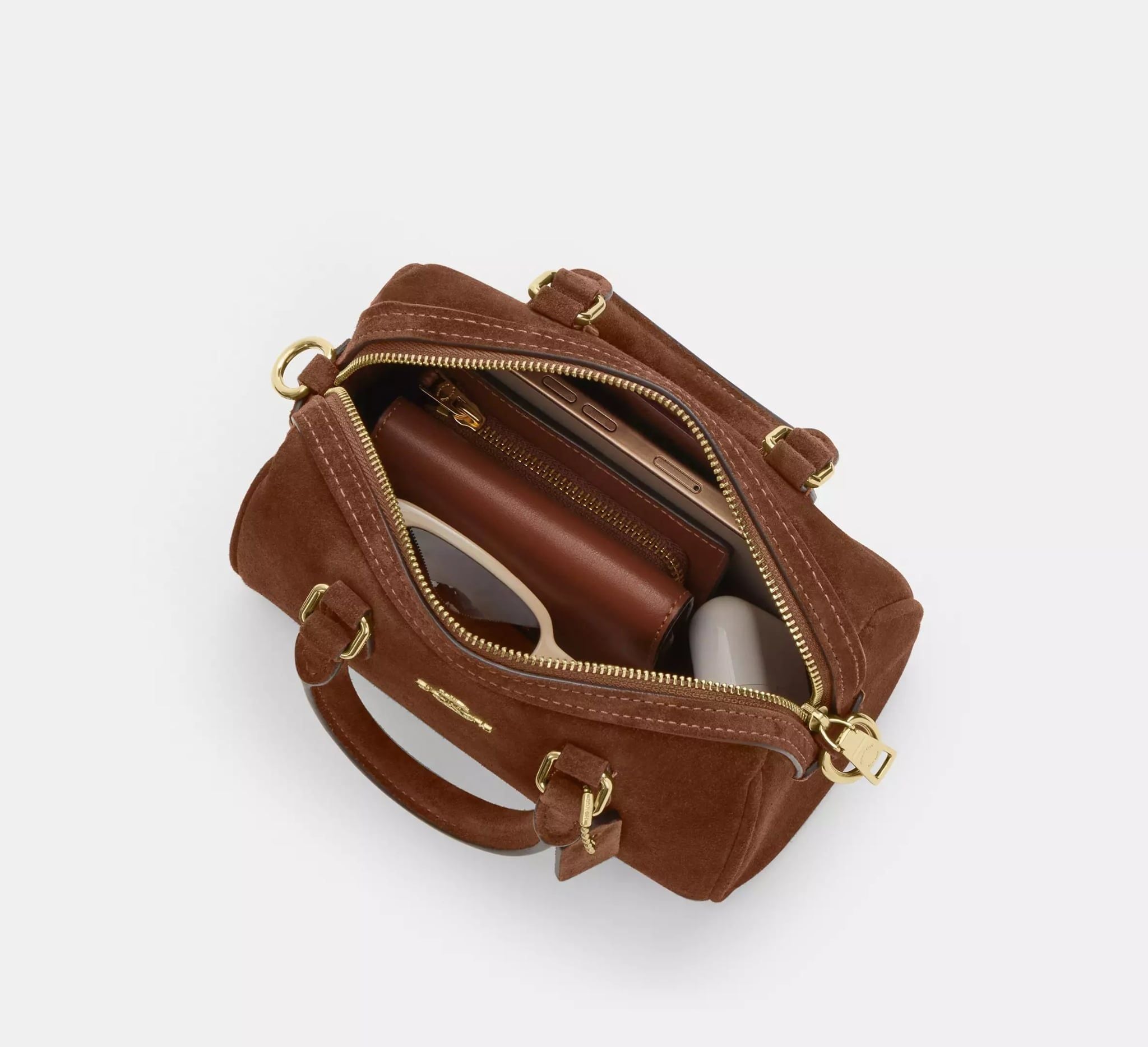  Túi Nữ Coach Mini Rowan Crossbody Bag 'Brown' 