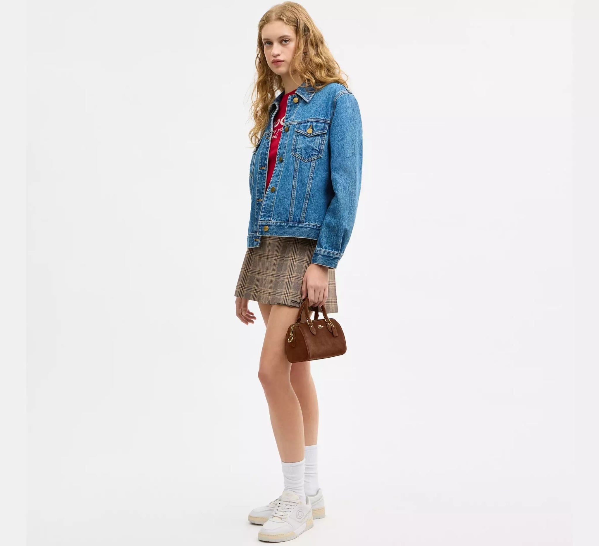  Túi Nữ Coach Mini Rowan Crossbody Bag 'Brown' 