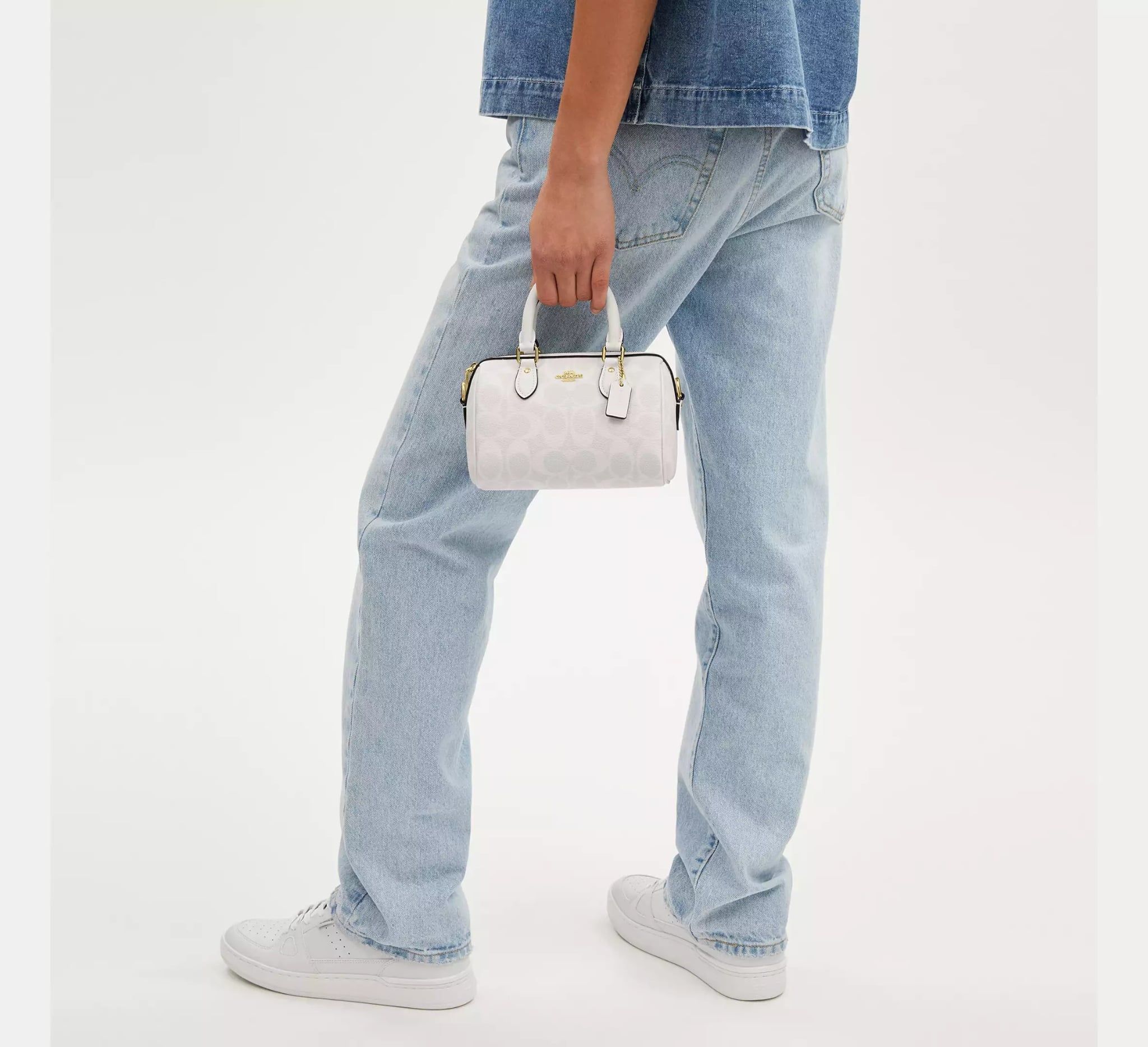  Túi Nữ Coach Mini Rowan Crossbody 'Chalk' 