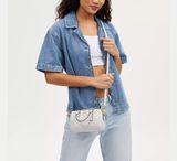  Túi Nữ Coach Mini Rowan Crossbody 'Chalk' 