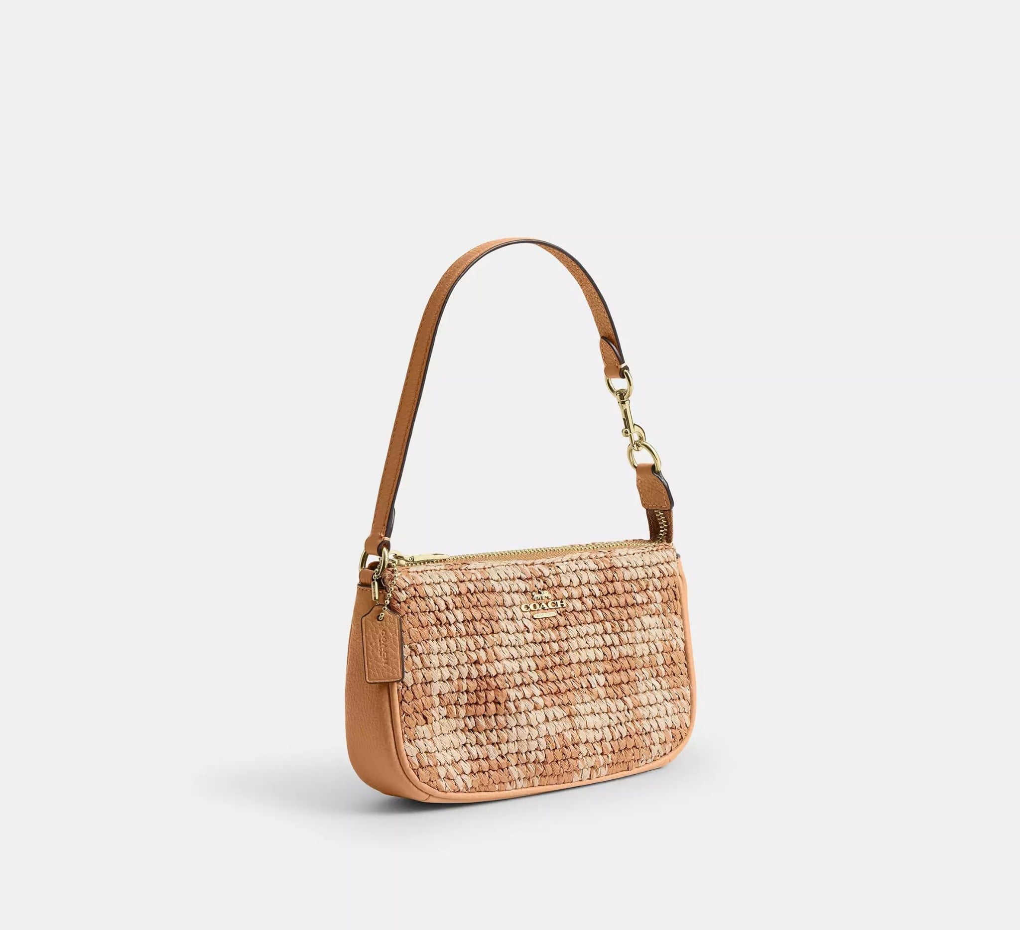  Túi Nữ Coach Nolita 19 With Gingham Print 'Tan' 