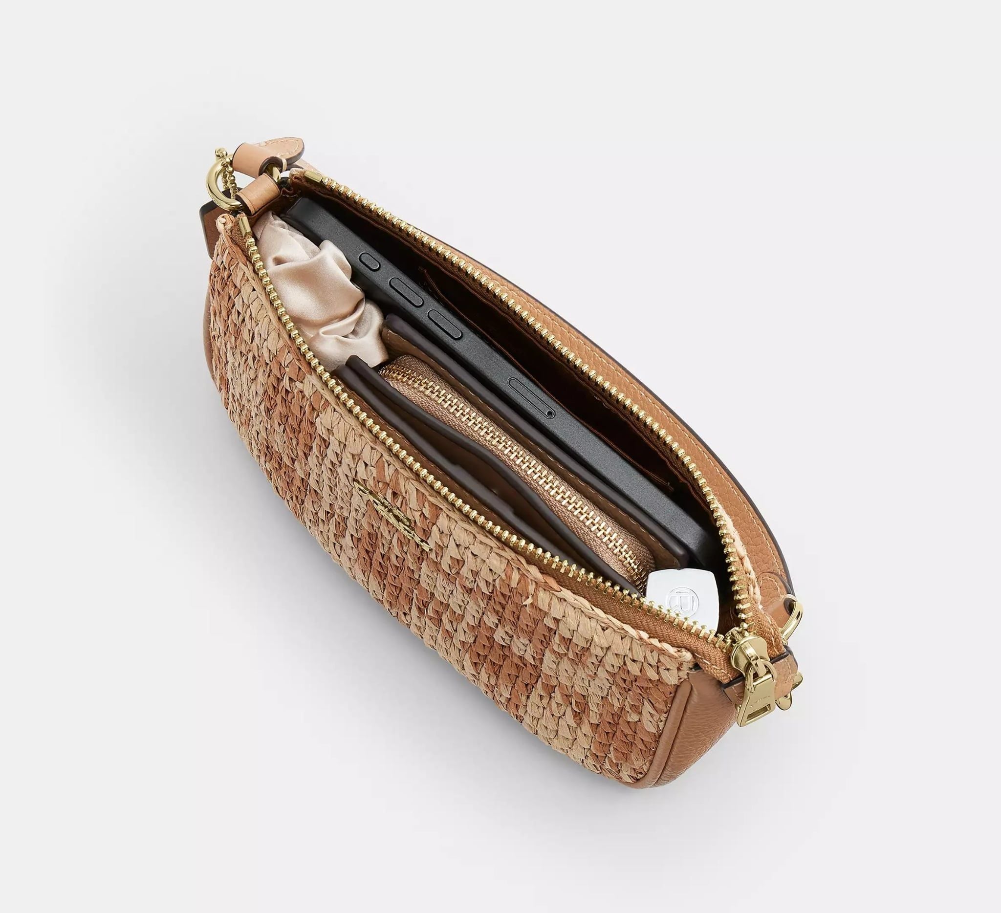  Túi Nữ Coach Nolita 19 With Gingham Print 'Tan' 