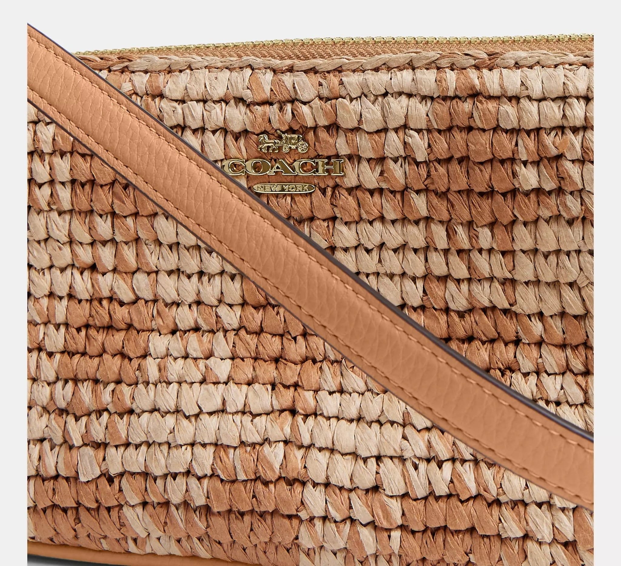  Túi Nữ Coach Nolita 19 With Gingham Print 'Tan' 