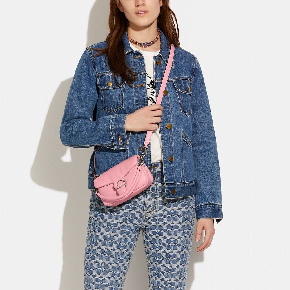  Túi Nữ Coach Pillow Tabby Shoulder Bag 18 'Pink' 