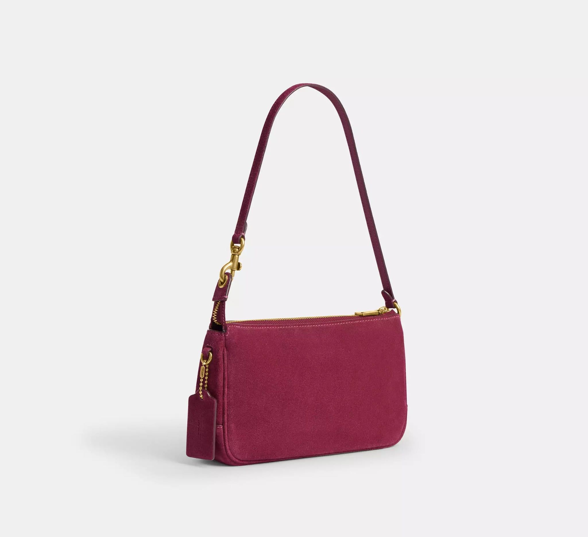  Túi Nữ Coach Plaza Bag 'Dark Fuchsia' 