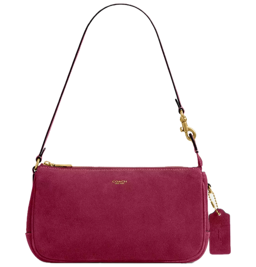  Túi Nữ Coach Plaza Bag 'Dark Fuchsia' 