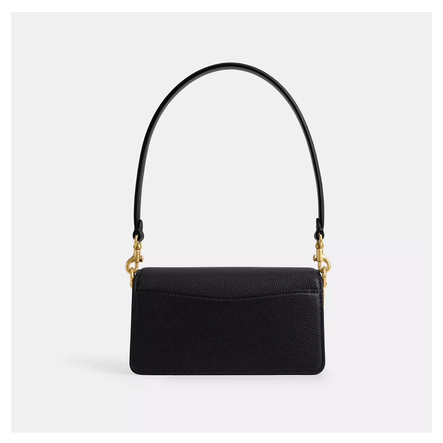  Túi Nữ Coach Polished Pebble Tabby Shoulder Bag 'Black' 