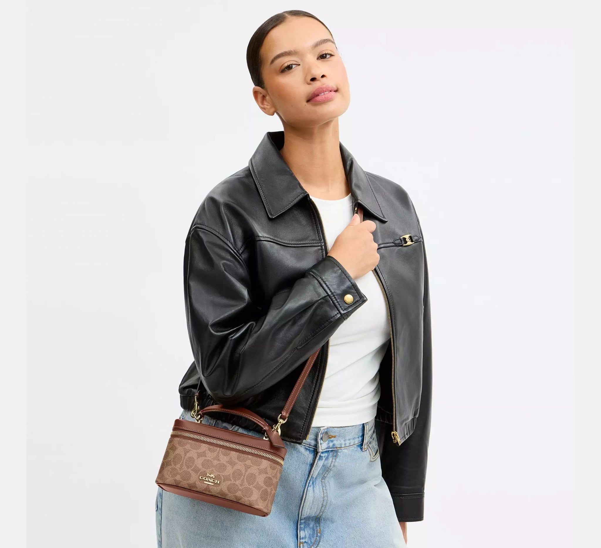  Túi Nữ Coach Rainer Crossbody Bag 18 'Tan' 