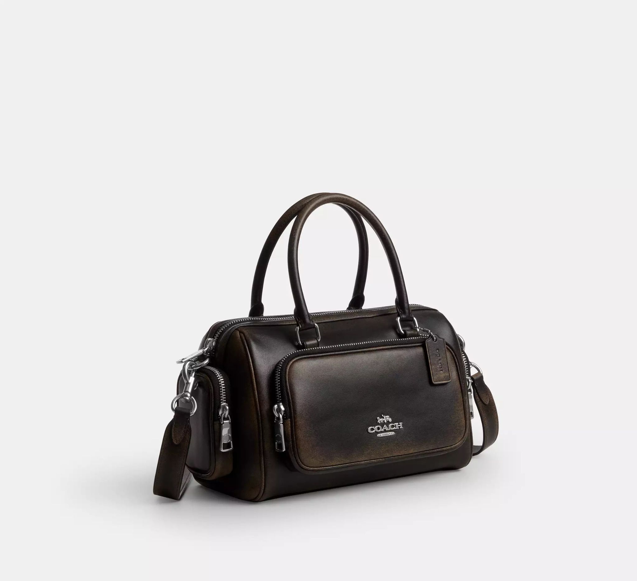  Túi Nữ Coach Rowan Satchel Bag 'Brown' 