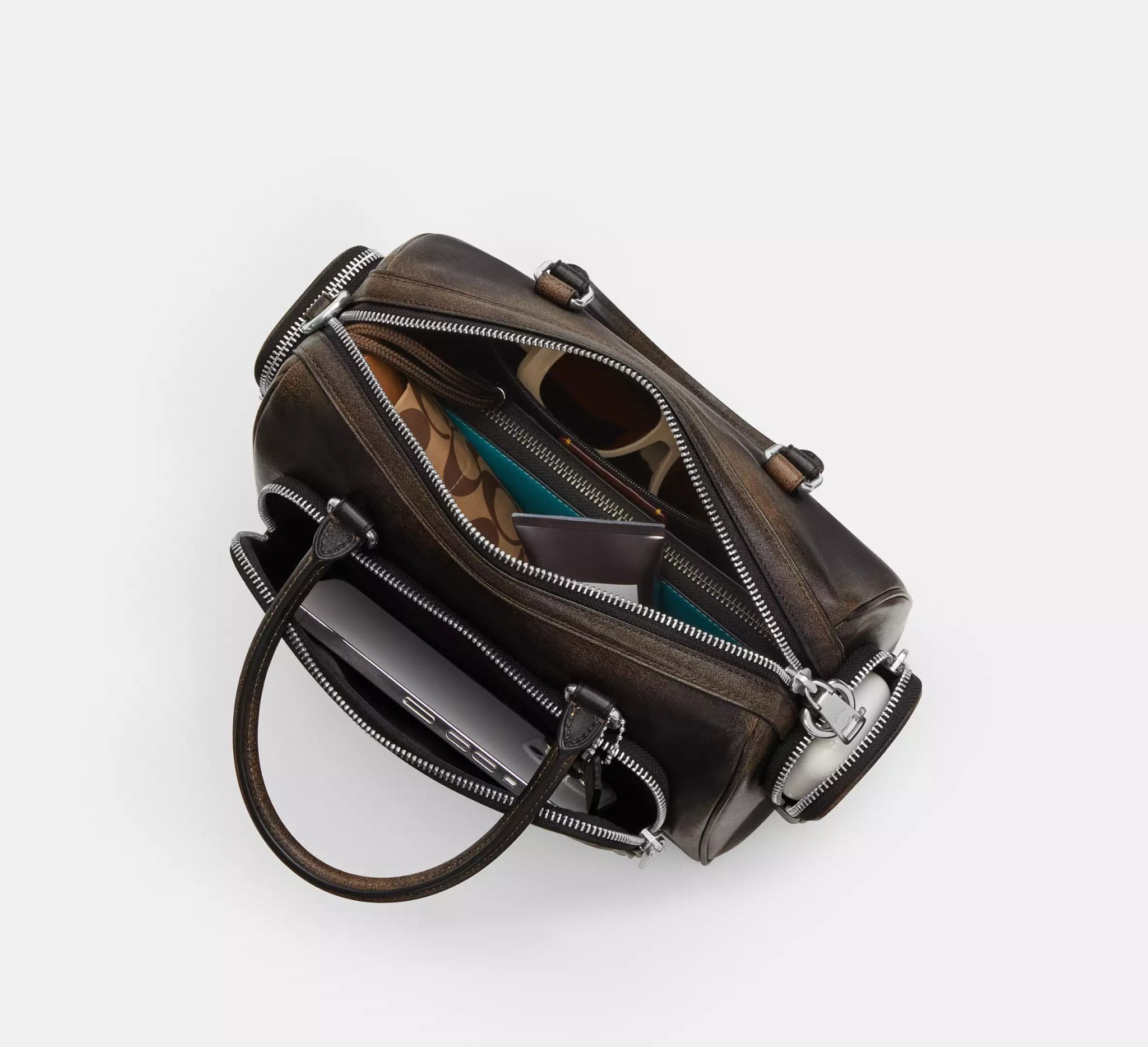  Túi Nữ Coach Rowan Satchel Bag 'Brown' 