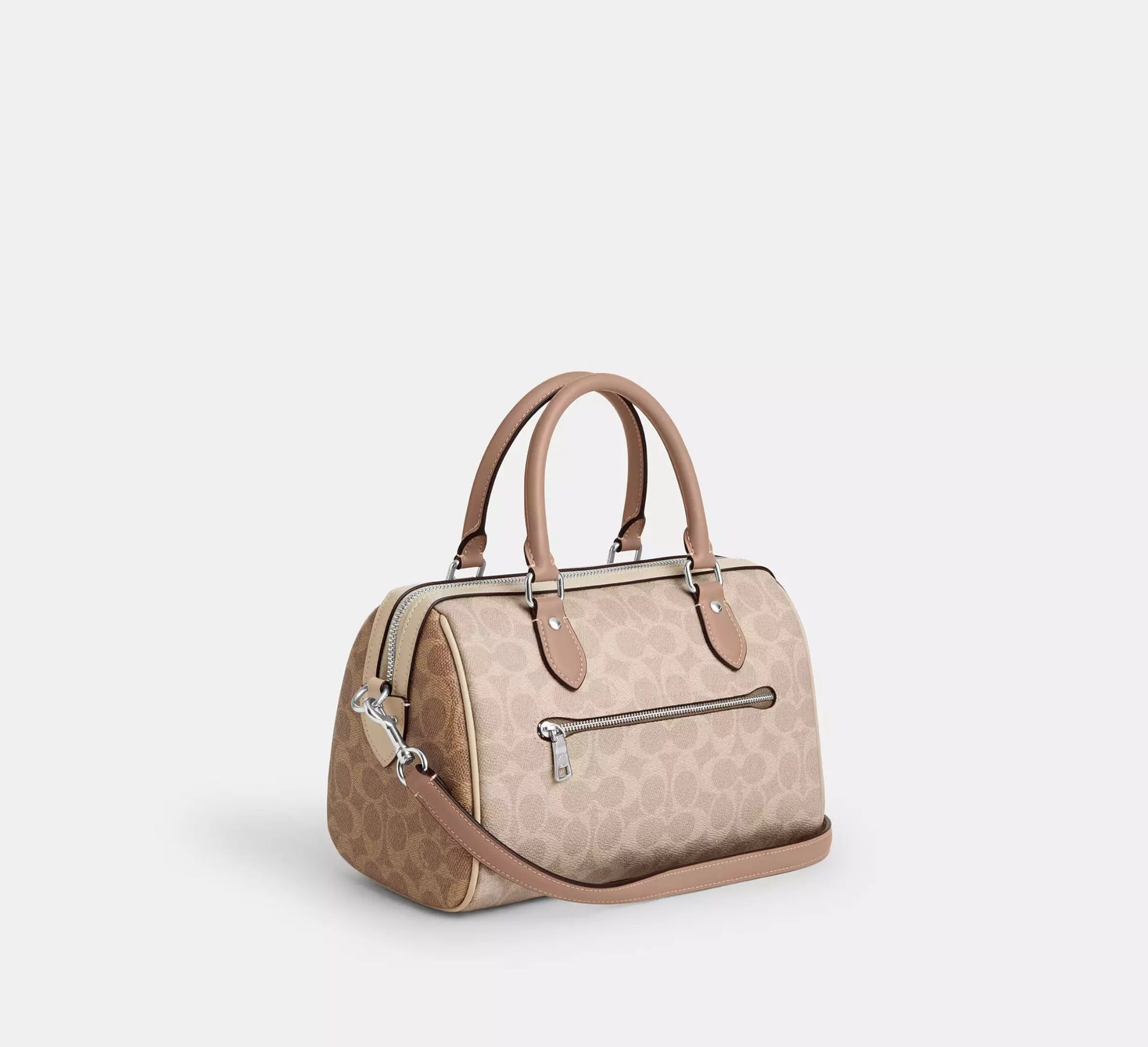  Túi Nữ Coach Rowan Satchel Bag 'Taupe' 