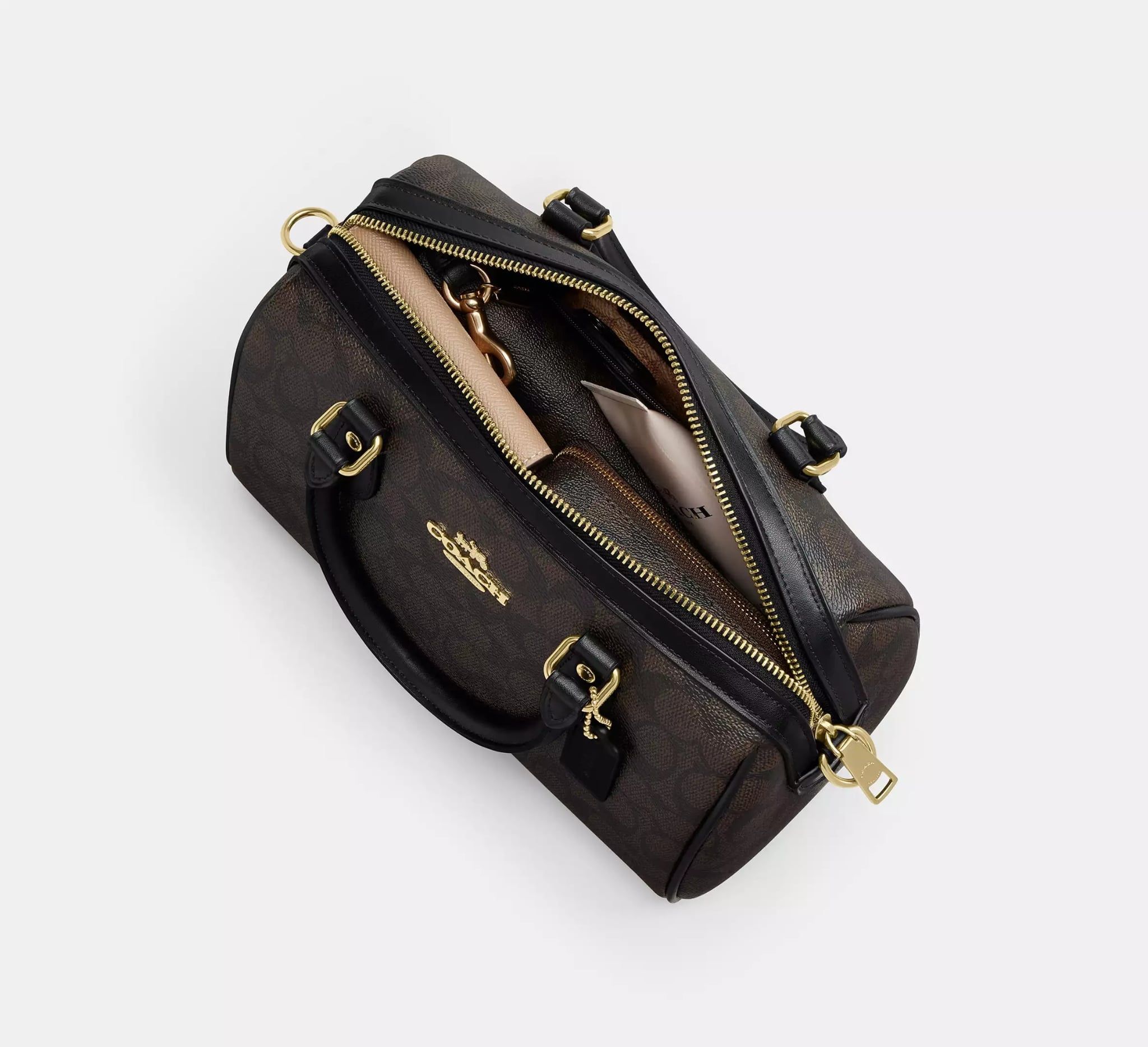 Túi Nữ Coach Rowan Satchel Bag 'Walnut' 