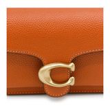  Túi Nữ Coach Tabby 20 Polished Pebble Shoulder Bag 'Brown' 