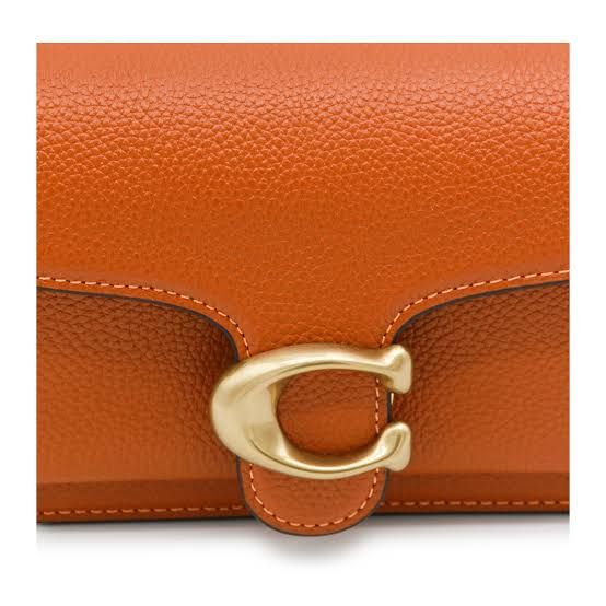  Túi Nữ Coach Tabby 20 Polished Pebble Shoulder Bag 'Brown' 