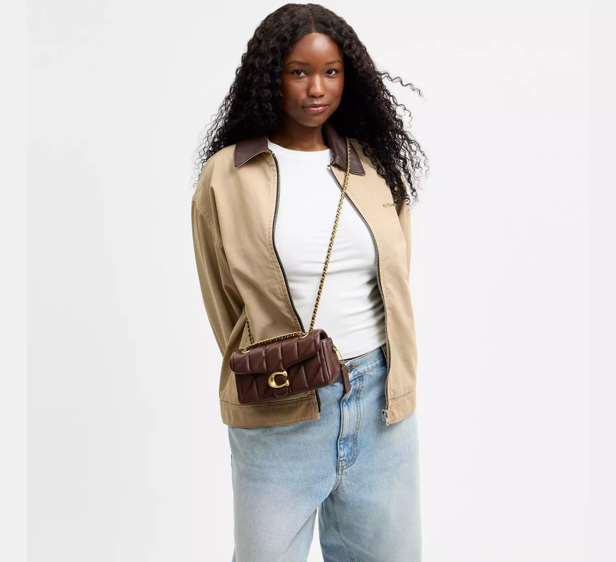  Túi Nữ Coach Tabby Shoulder Bag 20 'Maple' 