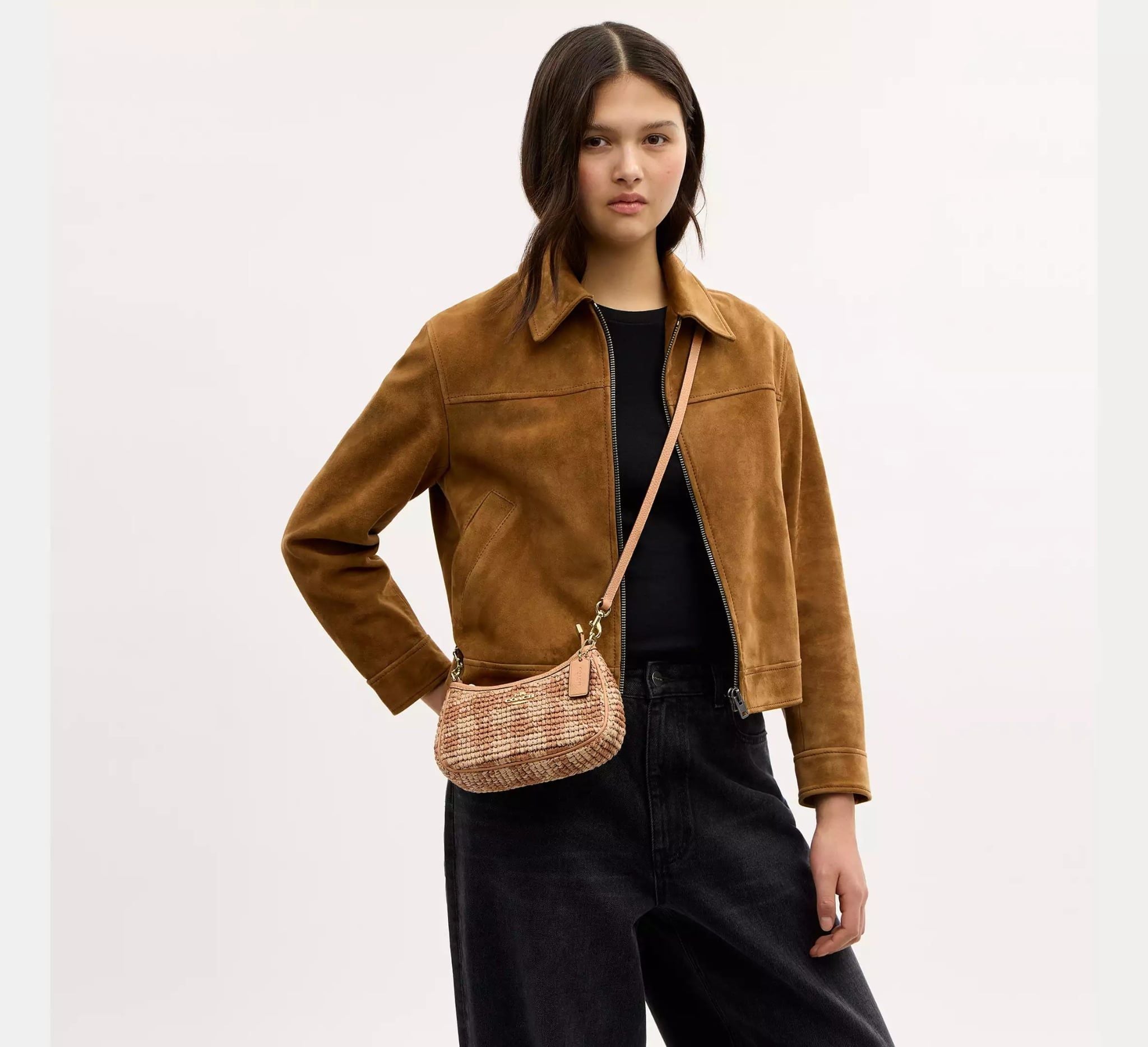  Túi Nữ Coach Teri Mini Crossbody Bag 'Tan' 