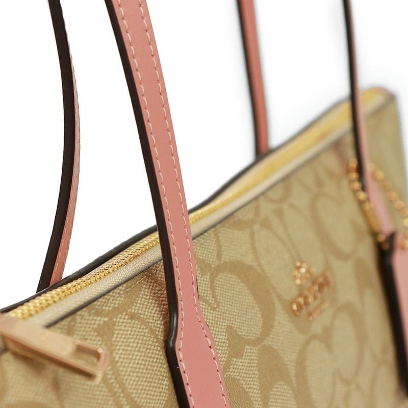  Túi Nữ Coach Zip Top Tote 30 'Brown' 