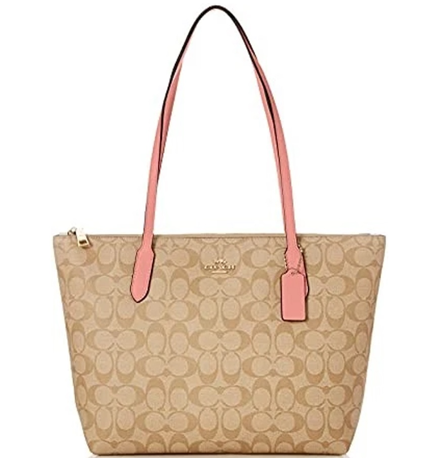  Túi Nữ Coach Zip Top Tote 30 'Brown' 